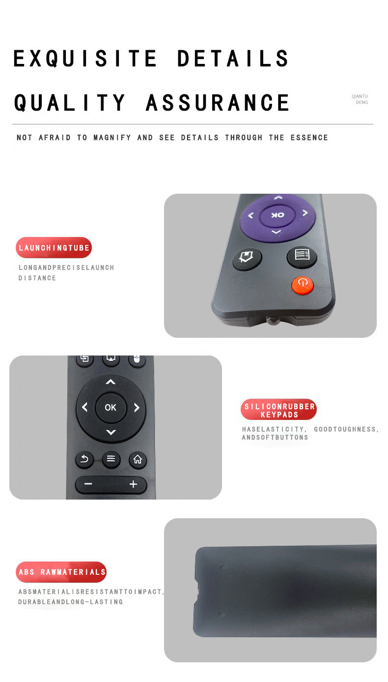 Android Tv Box H96 MAX MXQ HY300 HY320 SensitivitySimple To